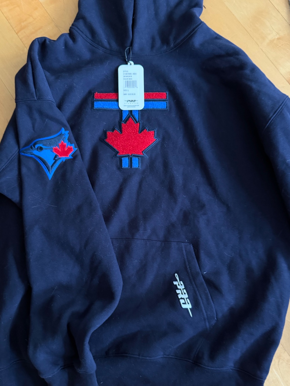 Official Blue Jays Night Mode Hoodie by Team Pro Standard